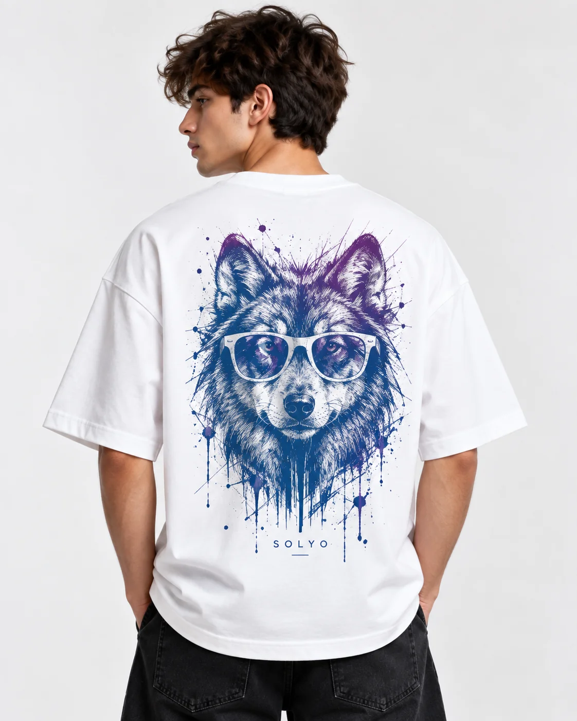 Trippy Wolf front